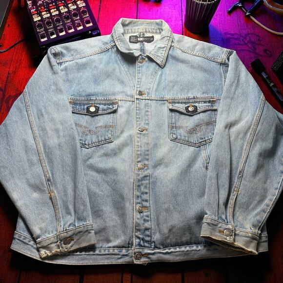 Vintage Wu Wear Denim Jacket Official Wu Tang Clan Men’s Size XXL - Picture 1 of 10